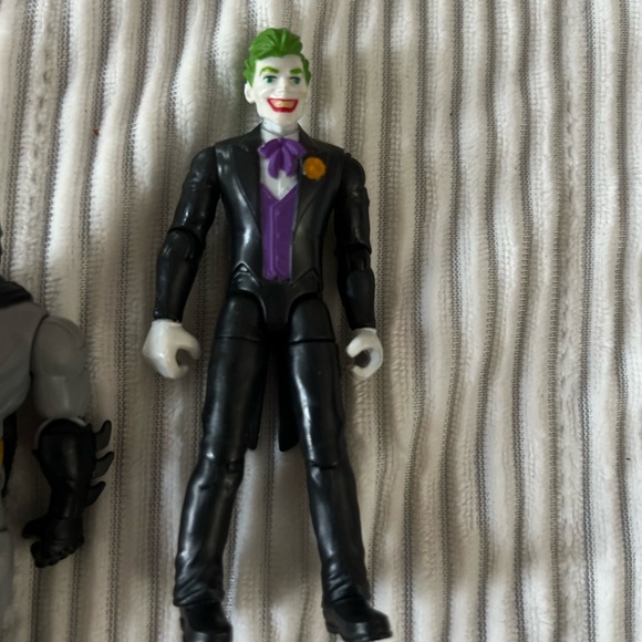 batman Forever/ Marvel action Mini figures Lot Of 4 Robin Spidey Spider Man - Picture 3 of 7